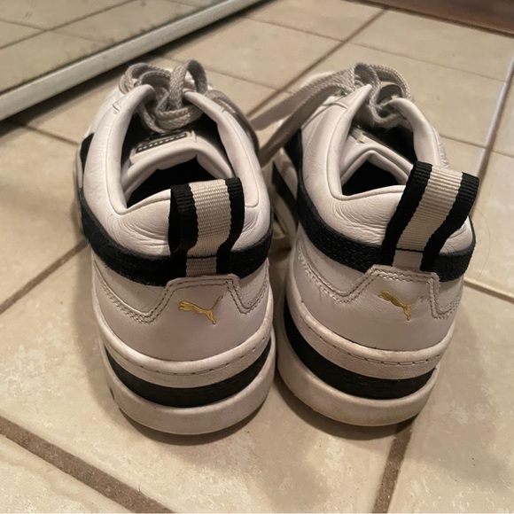 Puma Women’s Mayze platform sneakers. White. 8.5 - Picture 3 of 7